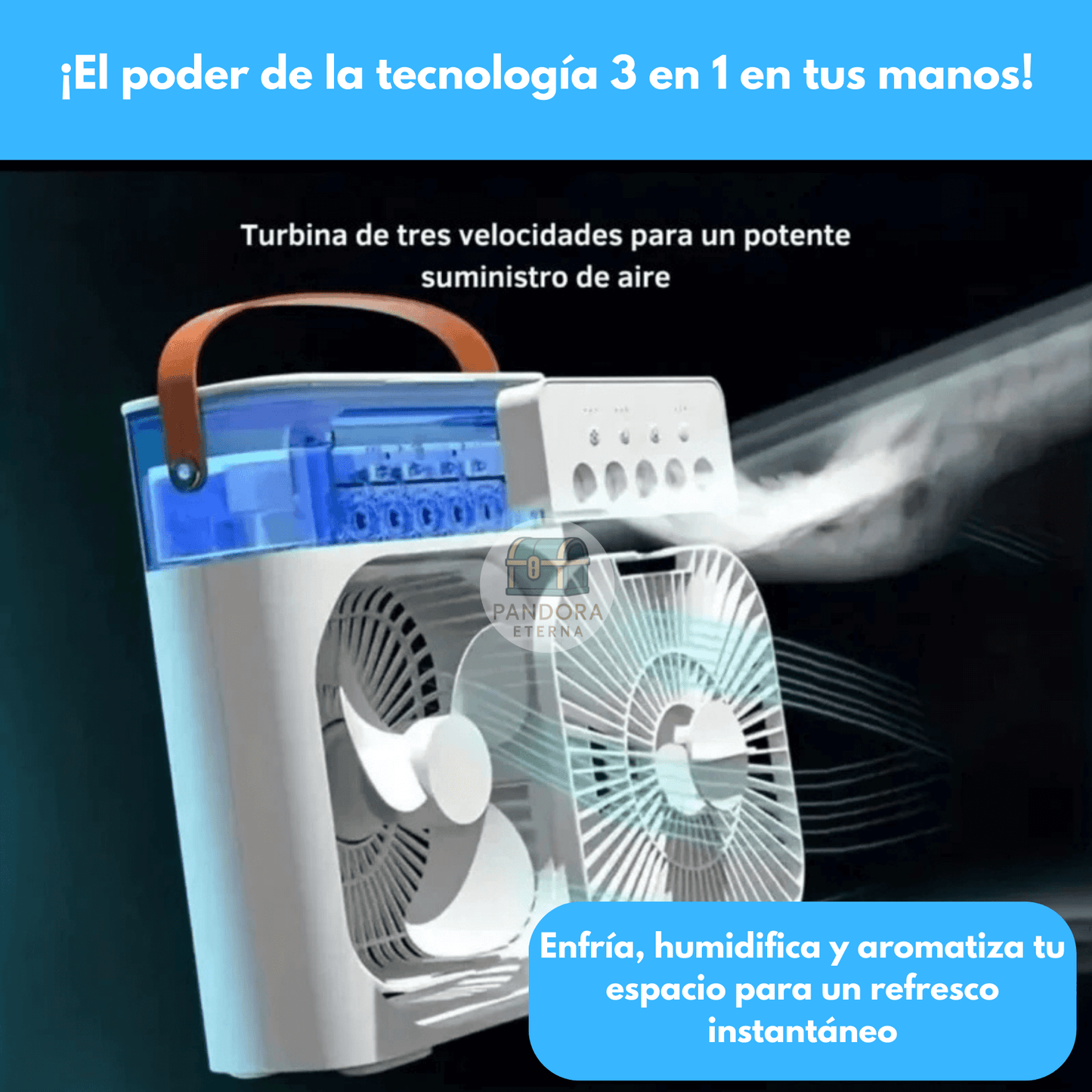 ❄️ Mini, portátil y poderoso: tu nuevo aire acondicionado personal ❄️