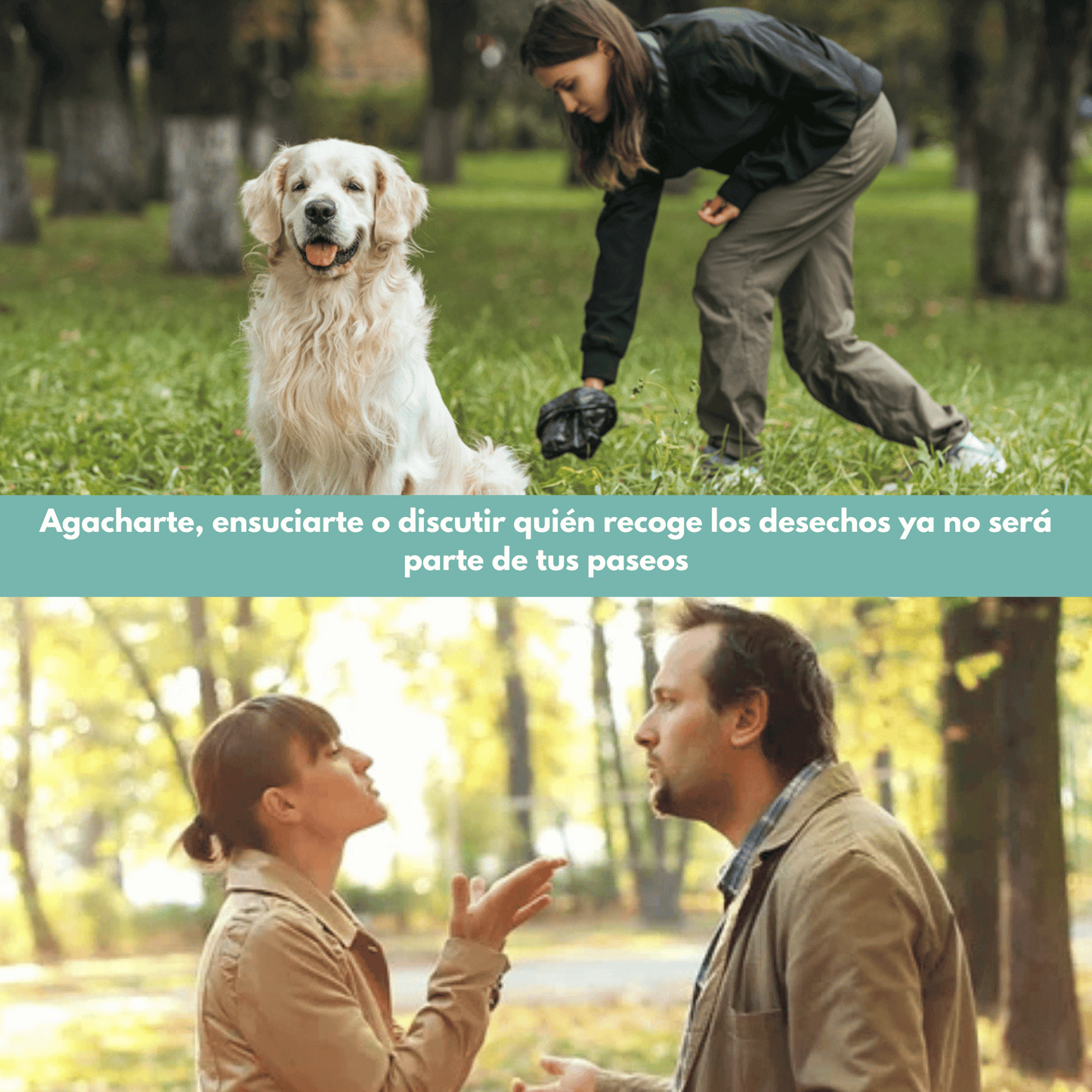 Recogedor de Excrementos: ¡Limpia Fácil y Sin Contacto! 🐾✨