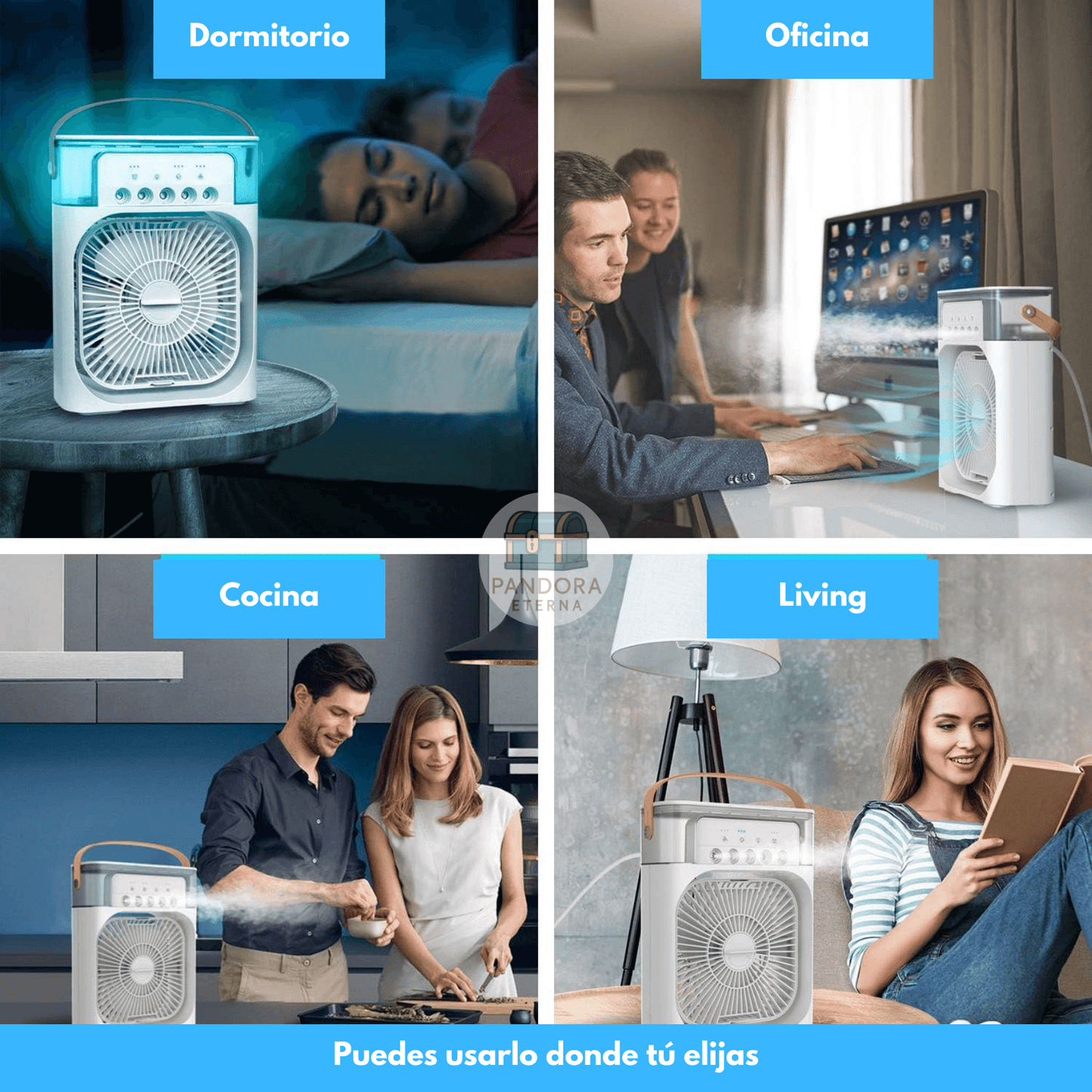 ❄️ Mini, portátil y poderoso: tu nuevo aire acondicionado personal ❄️