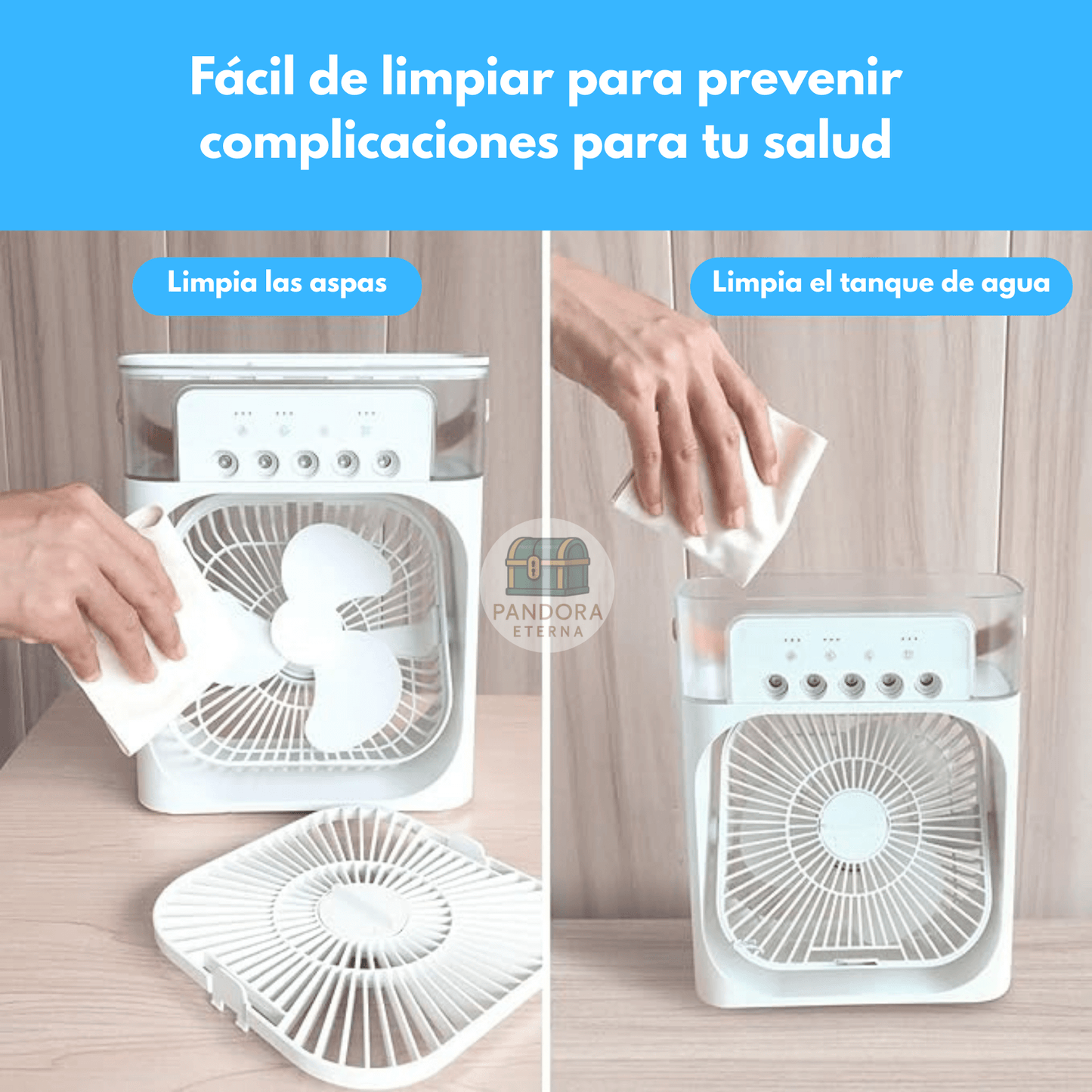 ❄️ Mini, portátil y poderoso: tu nuevo aire acondicionado personal ❄️